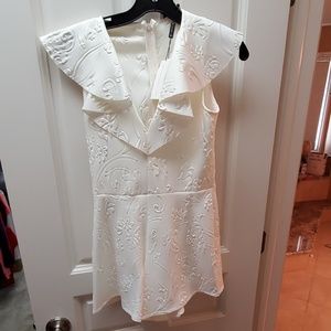 Alexis white romper